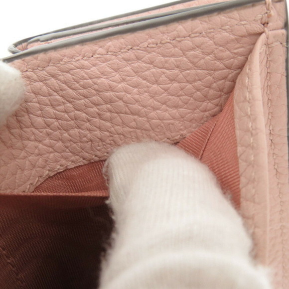 GUCCI Pink Leather Horsebit Wallet - Picture 9 of 11